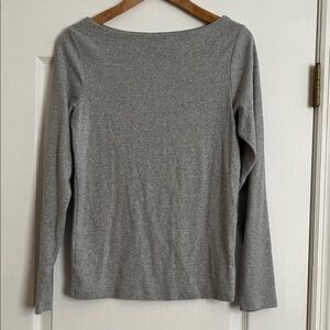 Gap Modern Boatneck Long Sleeve Tee